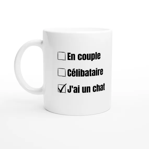 Photo de l’article Mug J’ai un chat
